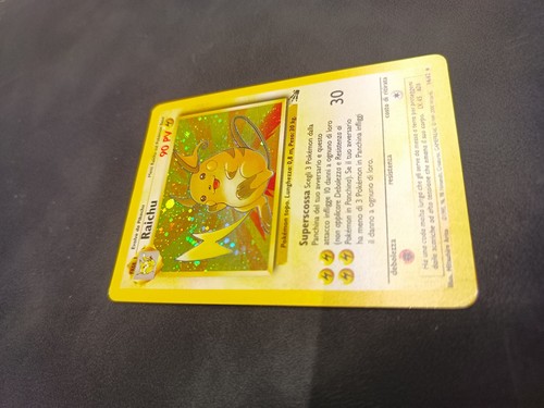 Pokemon raichu holo 62 - pokemon,