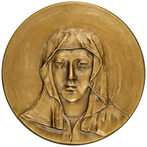 Medaglia santa rita - rita,, vi°