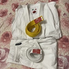 KIMONO Completo Karate Judo ARTI MARZIALI  Ragazzo/a 155. 100%COTONE taglia II