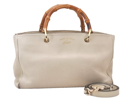 Autentica gucci bamboo shopper - autentica,