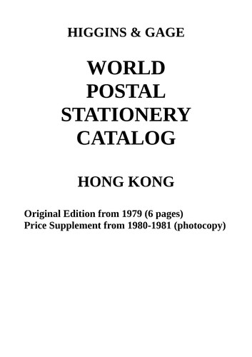 Higgins gage catalogo - higgins,