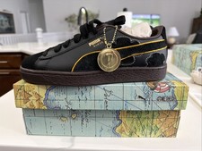 Puma Suede 4.  Black-dark