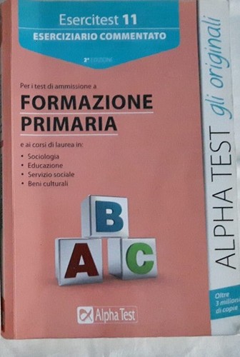 Alpha test formazione - formazione, primaria