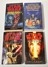 Lot of 4 Star Wars PB Books