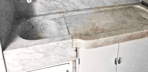 Lavabo genovese marmo - lavabo,