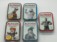 Lotto 5 Lattine Personaggi ALTOIDS Edizione Limitata - Sigillate. Regalo o tuo!