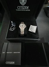 Orologio Donna Citizen EX1166-52D Eco-Drive Acciaio Fiore Firmato Diamante