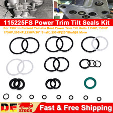 Per Yamaha Fast Strike Power Trim Kit Guarnizioni Motore Tilt Trim Seal Kit 115225FS