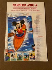 Lotto 5 Calendari Vintage da