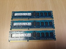 RAM server 24 GB = 3 x 8 GB