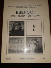 Esercizi Arte Musica