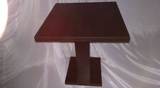 TAVOLO PRANZO GIOVE Q 80x80 LEGNO WENGHE' BAR RISTORANTE HOTEL DISCOTECA CUCINA