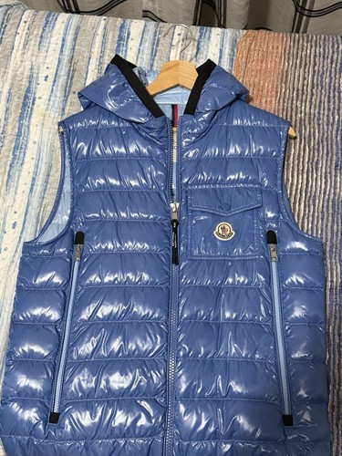 Moncler ragot gilet uomo blu - moncler,