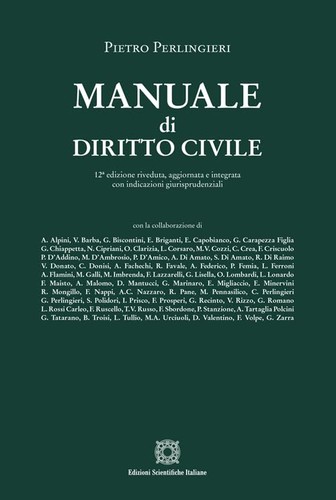 Perlingieri pietro manuale - manuale, di