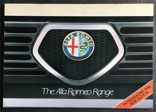 Alfa romeo gamma - alfa, brochure