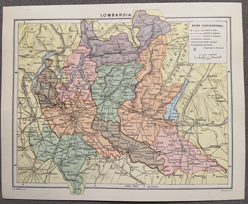 Lombardia cartina geografica - lombardia,