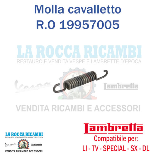 Molla cavalletto lambretta - lambretta, li