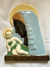 Gariboldi, madonna e bambino, Milano, Richard Ginori - San Cristoforo, anni 40