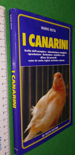 Libro canarini 1986 di - canarini,