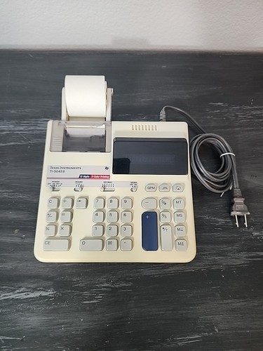 Calcolatrice stampa vintage