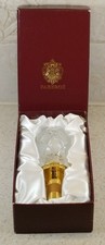 Faberge Cut Crystal Bottle