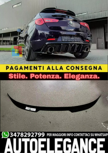 Spoiler tetto adatto per alfa - spoiler,