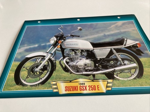 Suzuki gsx250e 1980 gsx250 - gsx250e,