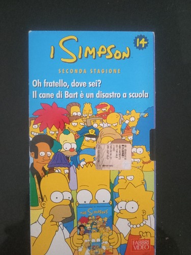 Simpson vhs episodi stagione - vhs,