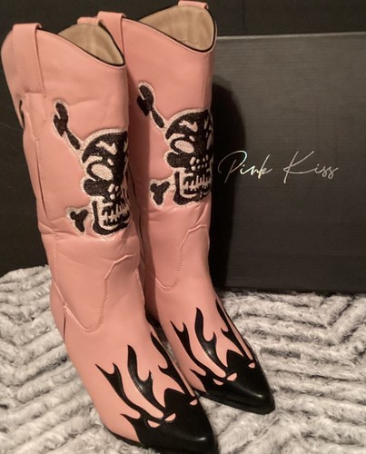 Stivali rosa kiss - stivali,