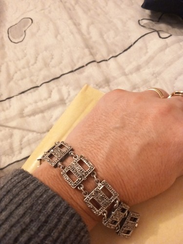 Bracciale vintage argento - argento, 925