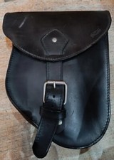 Borsa Piccola Laterale Sx In Cuoio Per Harley Davidson Sportster E Dyna