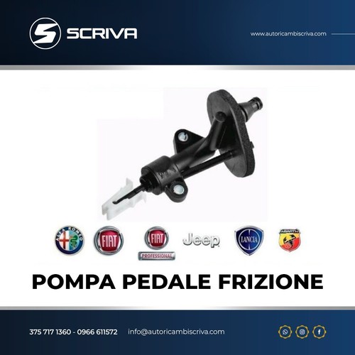 Pompa pedale frizione - pompa,
