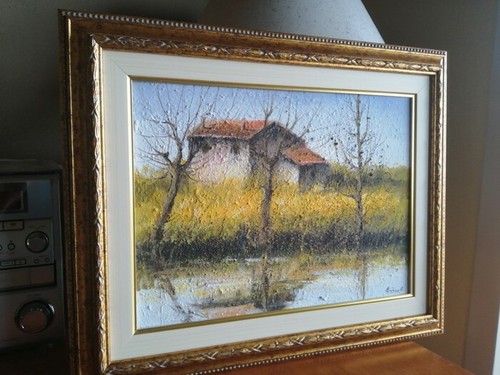 Dipinto olio tela - dipinto, su