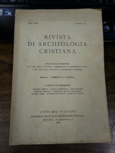 Rivista archeologia - rivista, di