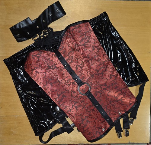 Corsetto overbust broccato