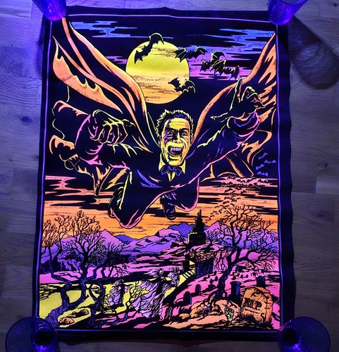 Rarissimo poster luce nera