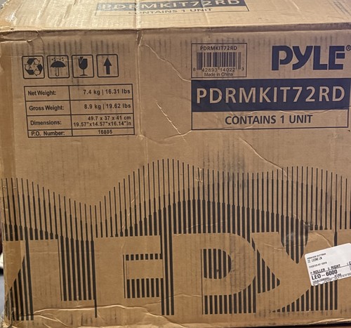 Batteria pyle 3 - batteria, 13''