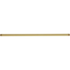  Nipplo in ottone lucidato per asta di fissaggio della lampada Connettore in