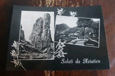 CARTOLINA D'EPOCA ORIGINALE BERGAMO PROVINCIA AVIATICO SALUTI DA... 2 VEDUTINE 