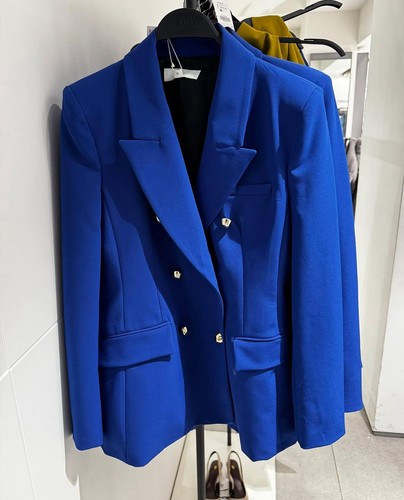 Zara blazer doppiopetto con - zara,