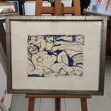 Cantatore litografia 50 x 70 cm