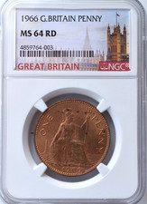 1966 ELIZABETH II PENNY