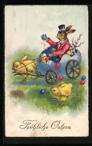 Coniglio pasquale può - il,
