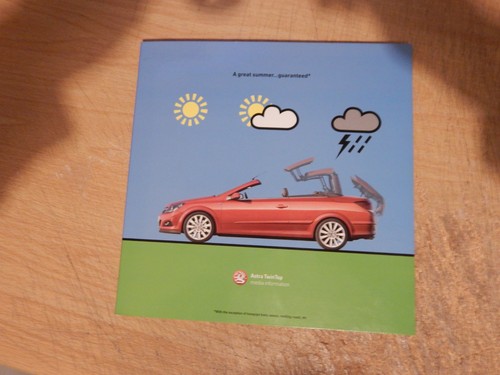Vauxhall astra twintop hardtop - astra,