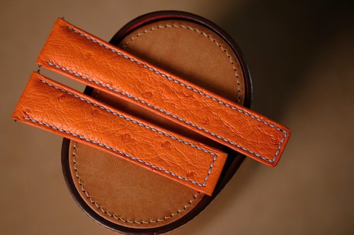 Cinturino orologio struzzo