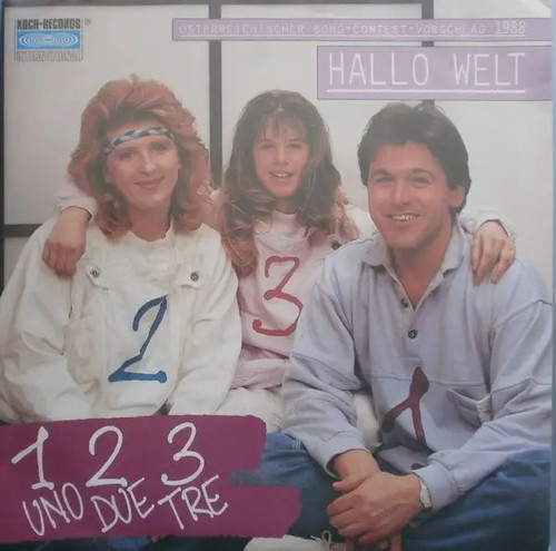 Uno due tre hallo welt - tre,