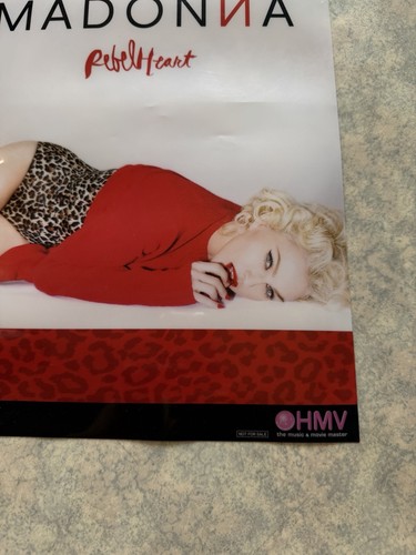 Madonna promo plastic poster - madonna,