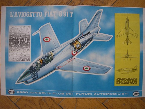 Aviogetto fiat t esso - aviogetto, 91