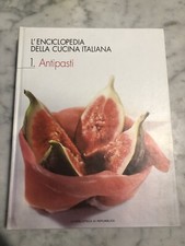LIBRO ANTIPASTI ENCICLOPEDIA CUCINA ITALIANA BOOK LIVRE BIBLIOTECA DI REPUBBLICA