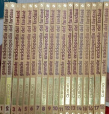 GRANDE ENCICLOPEDIA DEL FARDASE'-18 VOLUMI-COMPLETA-ARTIGIANATO-BRICOLAGE